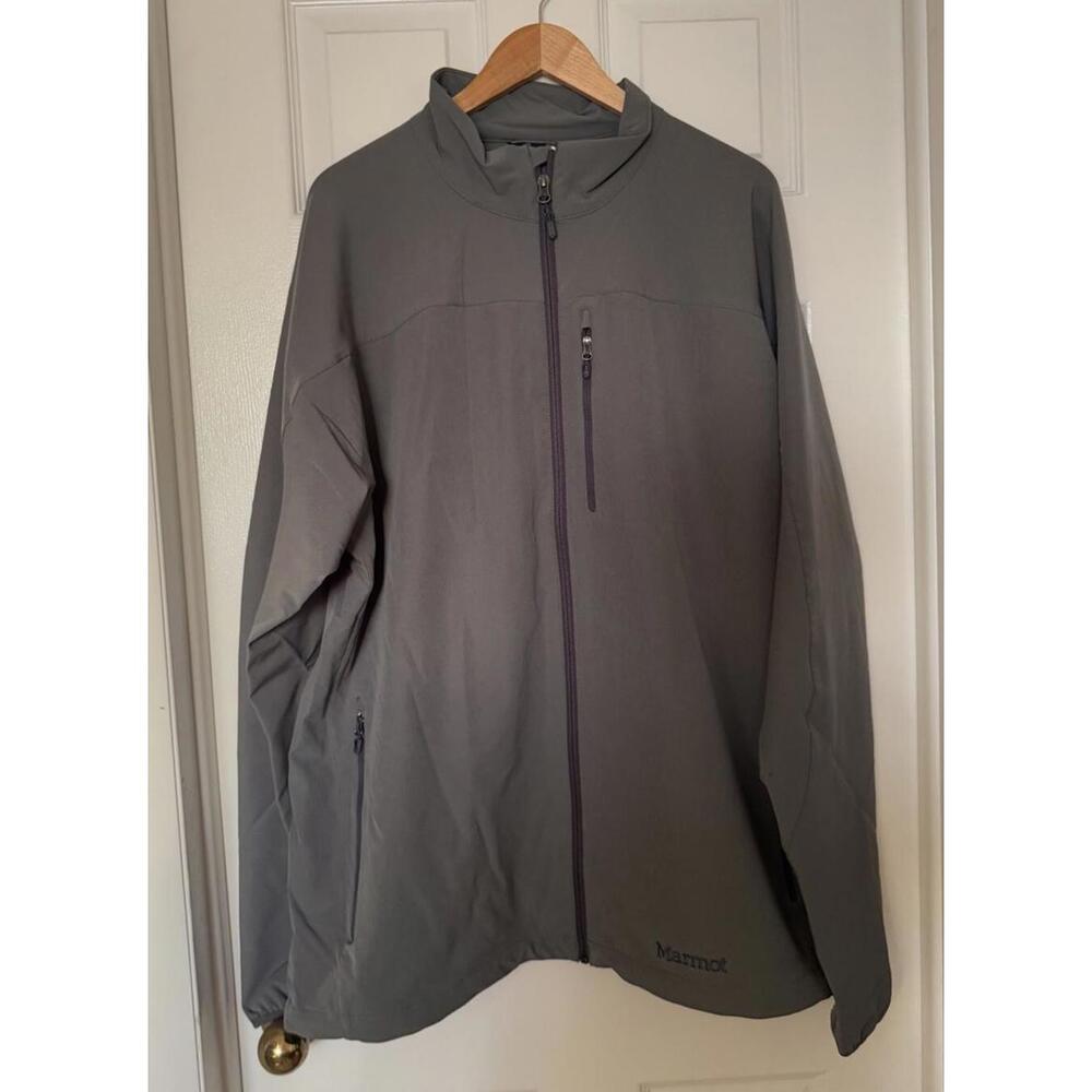 Marmot Men's Size 3XL Tempo Full-Zip Jacket New Cinder Grey 98260X-1410 New